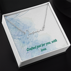 Personalised Signature Name Necklace