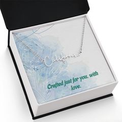 Personalised Signature Name Necklace