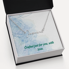 Personalised Signature Name Necklace