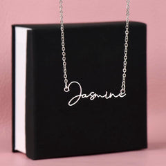 Personalised Signature Name Necklace