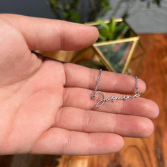 Personalised Signature Name Necklace