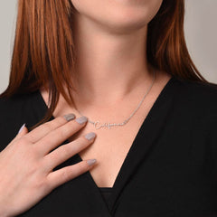Personalised Signature Name Necklace