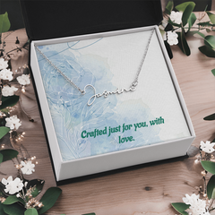 Personalised Signature Name Necklace