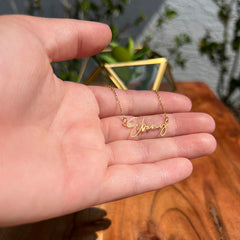 Personalised Signature Name Necklace